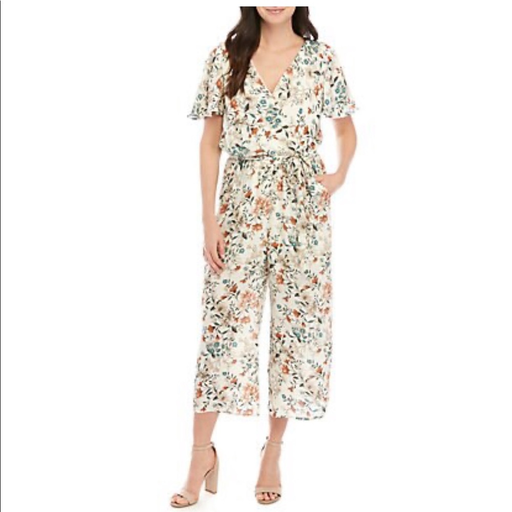 Floral Jumpsuit